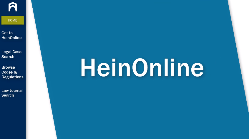 HeinOnline tutorial
